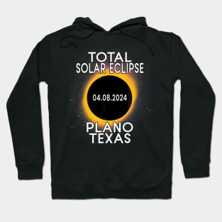 Plano Texas Path Of Totality Total Solar Eclipse 2024 Hoodie